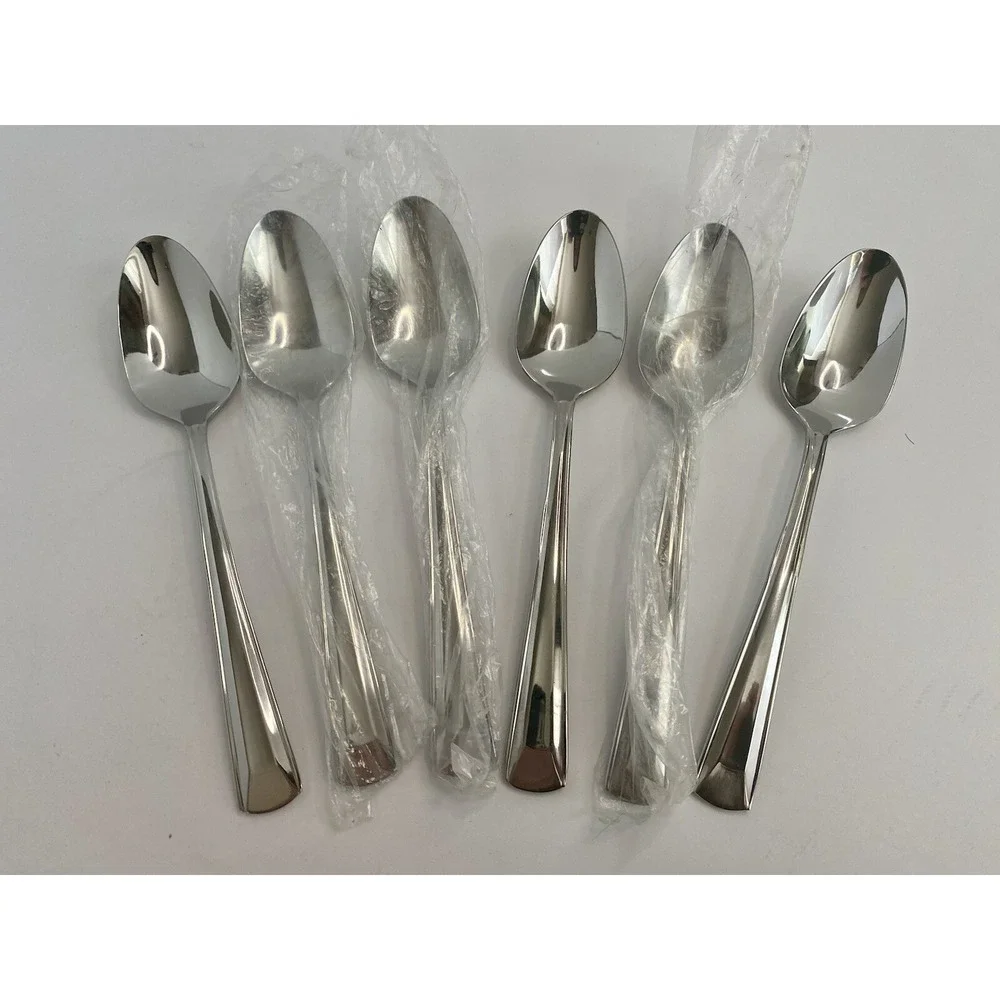 Oneida Stainless CELLA Oval Place Soup Spoons 7 1/8